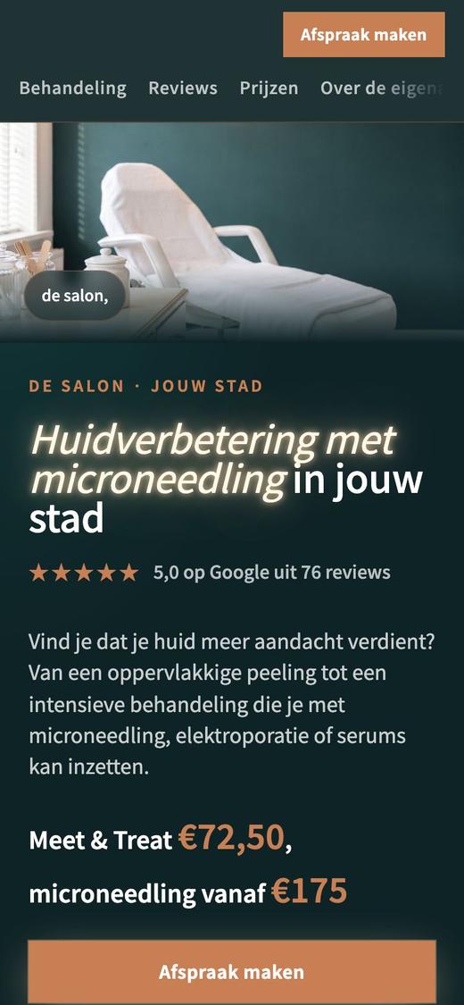 Nieuwe pagina: Huidverbetering met microneedling