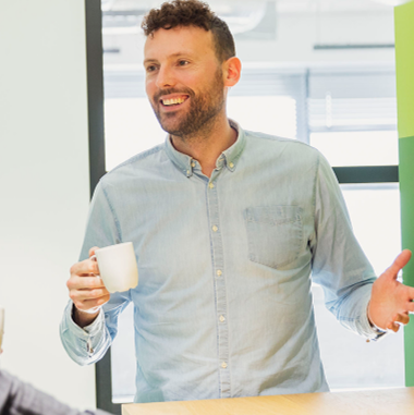 Searchlab team aan het werk